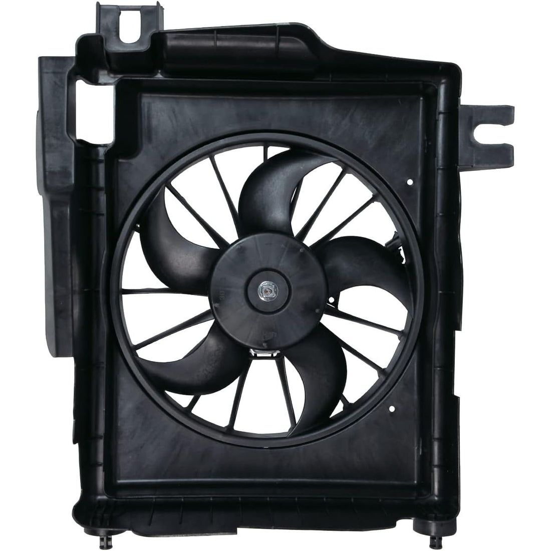 TYC 610730 Cooling Fan Assembly Compatible with 2002-2008 Dodge Ram Pickup , Black