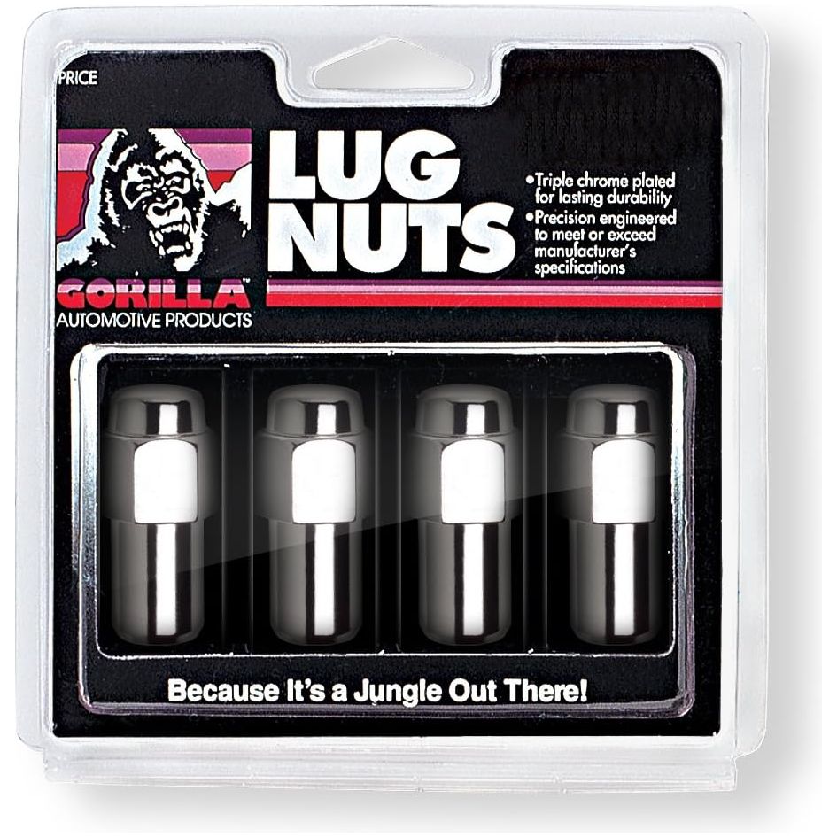 Gorilla Automotive 75187 Duplex Mag Lug Nuts (1/2" Thread Size)