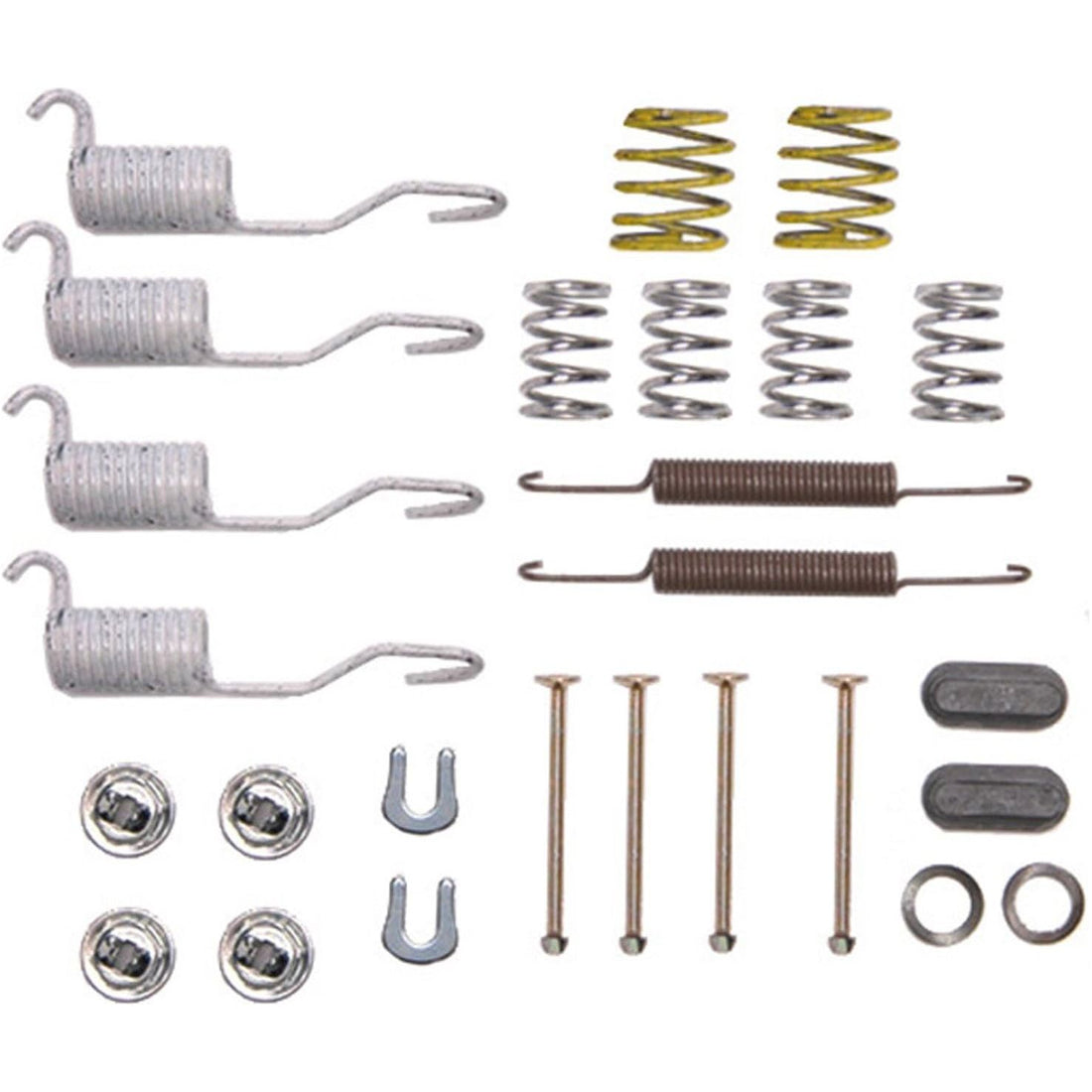 ACDelco Professional 18K584 Rear Drum Brake Spring Kit with Springs, Pins, Retainers, Washers, and Caps